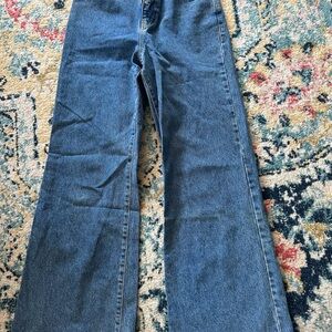 The ragged priest wide leg jeans